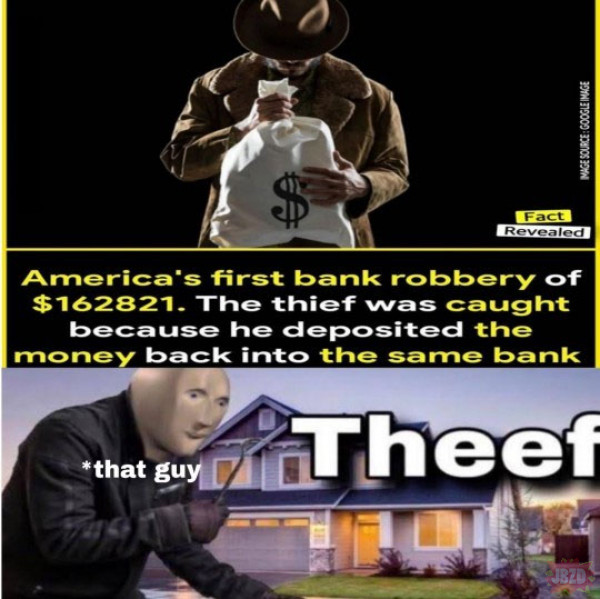Pierwszy napad na bank