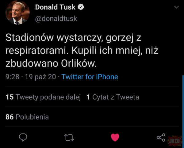 Tusk podsumował