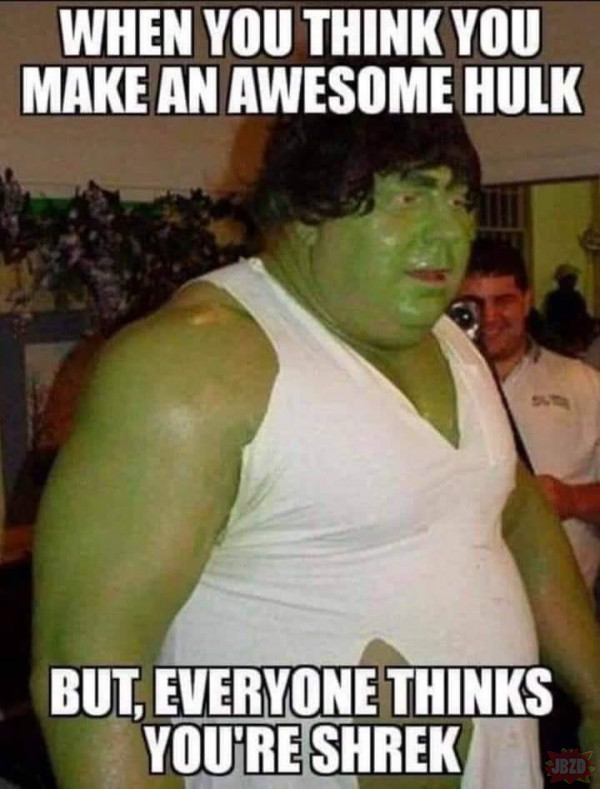 Hulk czy Shrek?
