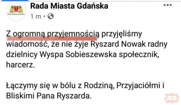 Kiedy podpadłeś Radzie Miasta Gdańsk