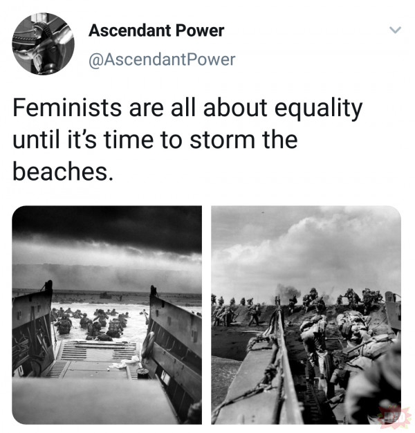 Feministki wtedy są cicho