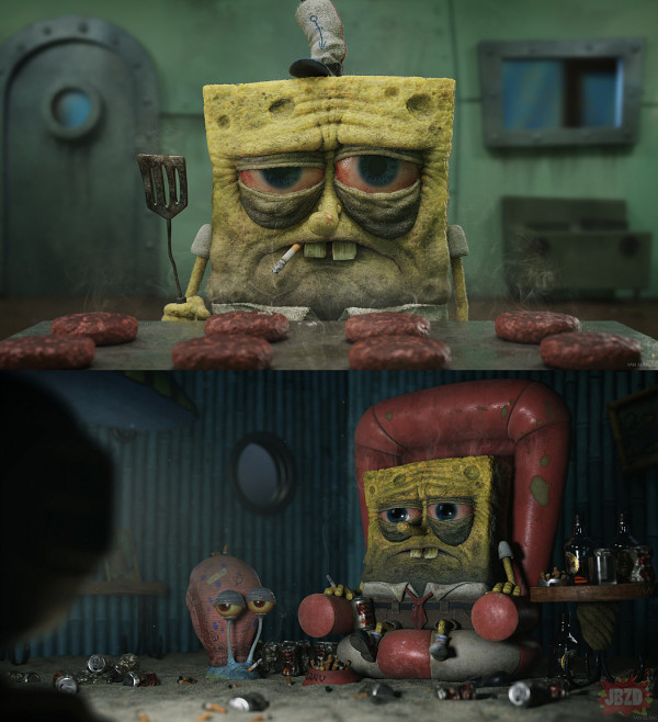 Biedny Spongebob