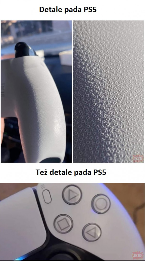 Ah te detale w padzie PS5 *_*