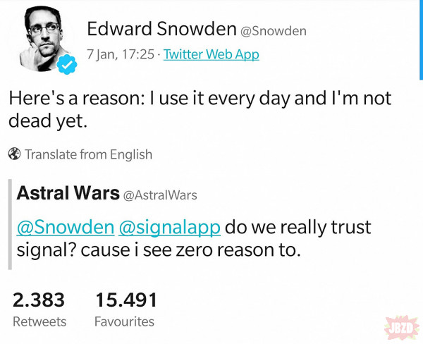 Snowden wyjaśnił