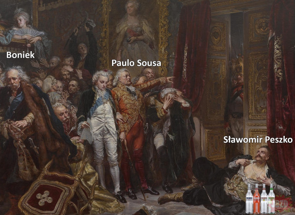 Paulo Sousa wprowadza bezwzględny zakaz alkoholu w reprezantacji