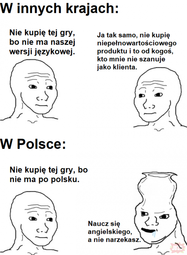 Kompleks niższości polskich graczy?