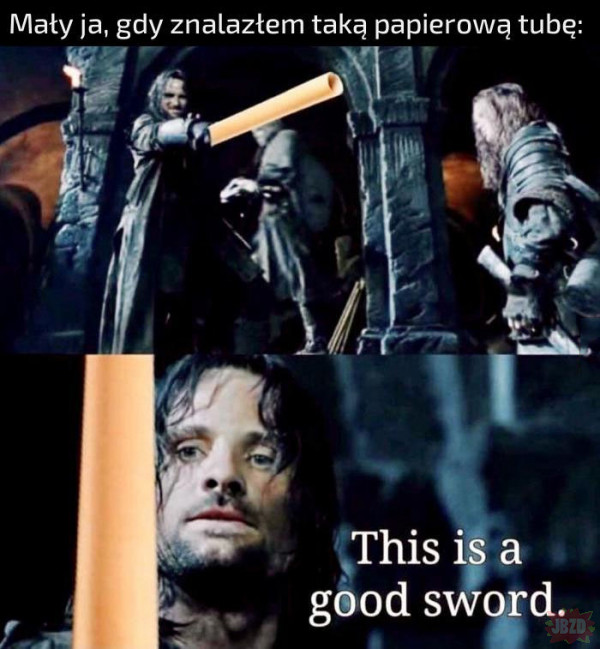 Piękny miecz!