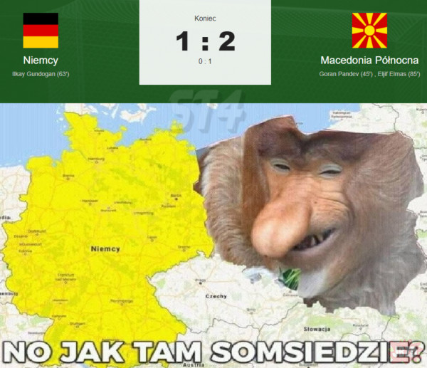 Ważne że Niemiec też przegrał