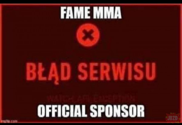 Fame MMA sponsor