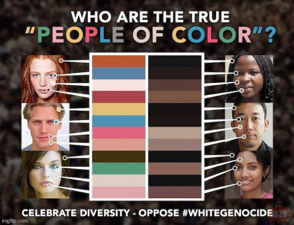 I kto tu jest naprawdę kolorowy?