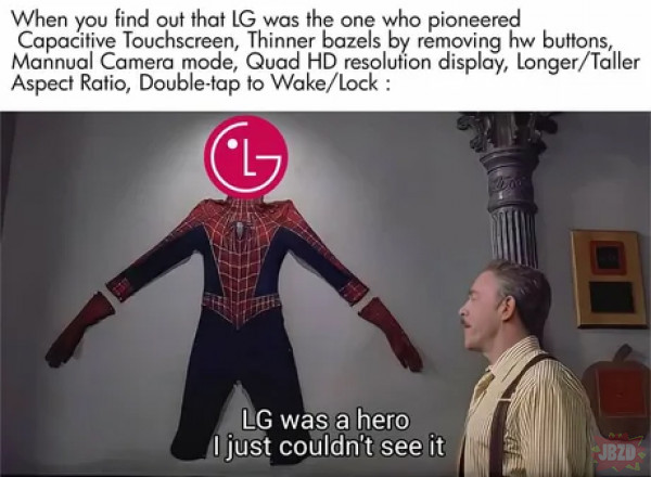 LG był bohaterem