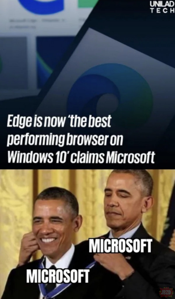 Edge jest super mówi microsoft