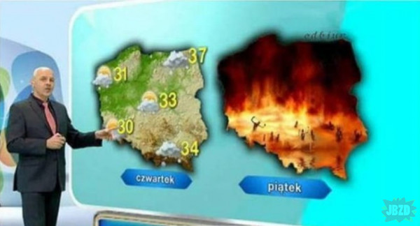 Polska płonie