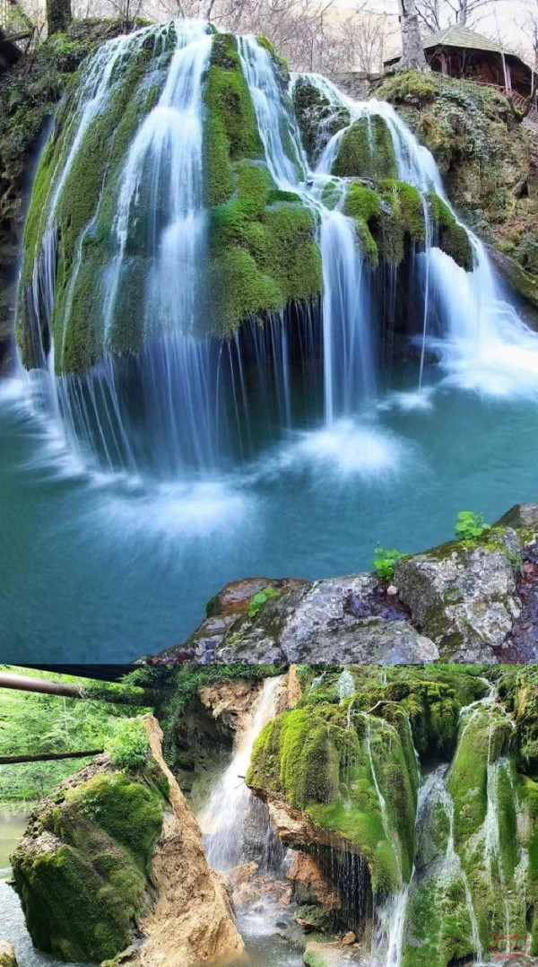 Wodospad Bigar w Rumunii, uważany za jeden z najpiękniejszych na świecie