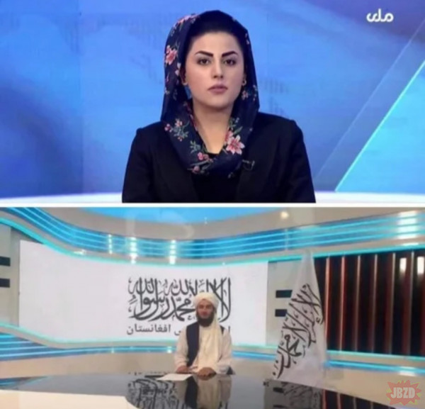 Afgańska prezenterka już na urlopie