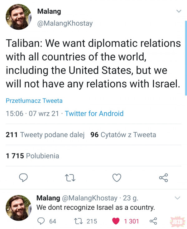 Talibowie i dyplomacja