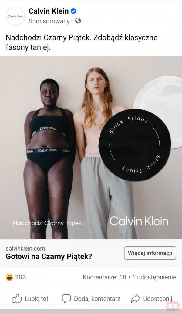 Calvin Klein umie w marketing