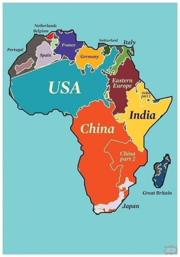 Tyle krajów zmieści się w Afryce
