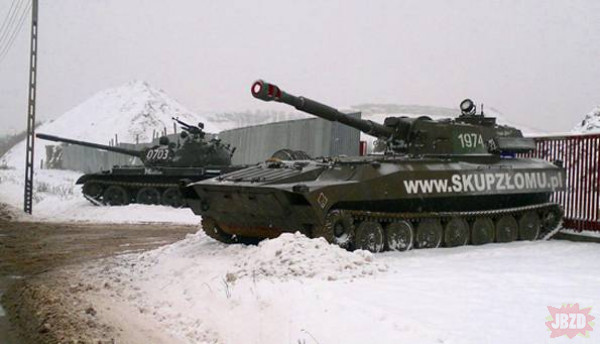 Skradziony czołg już w Polsce