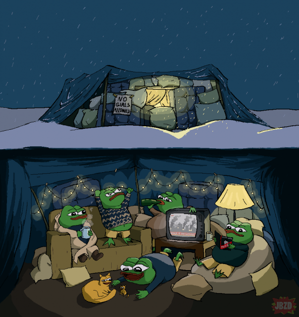 Każdy marzy o męskiej jaskini