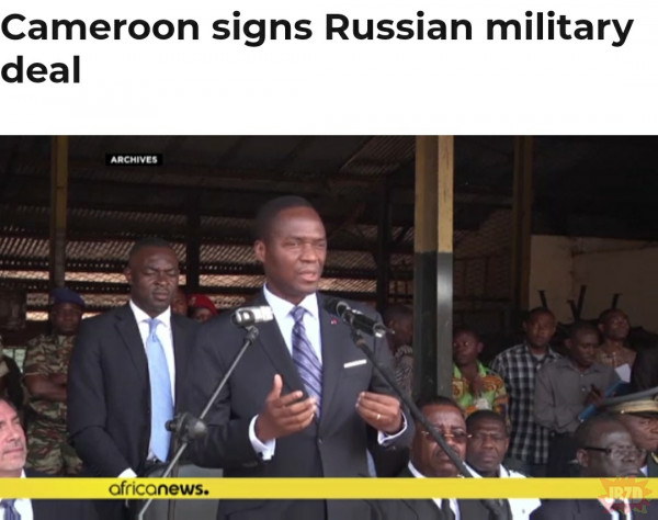 Kamerun dołącza do sojuszu militarnego z Rosją