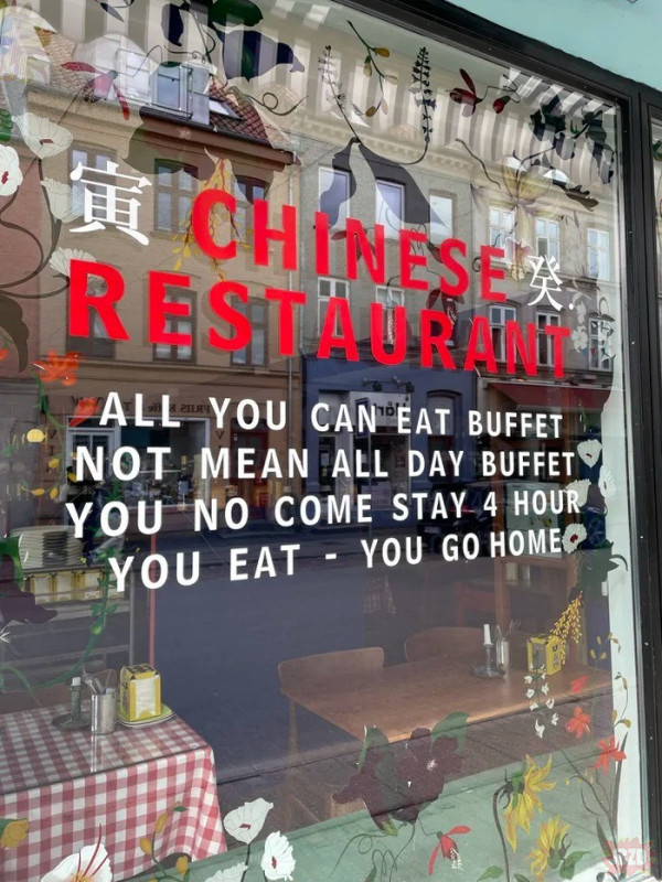 Chińska restauracja w Ameryce