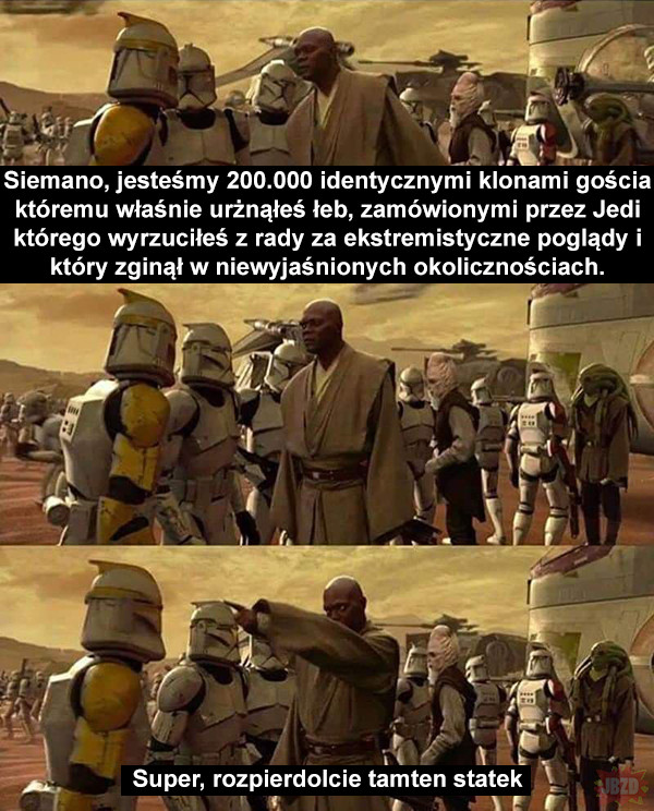 Jedi moment