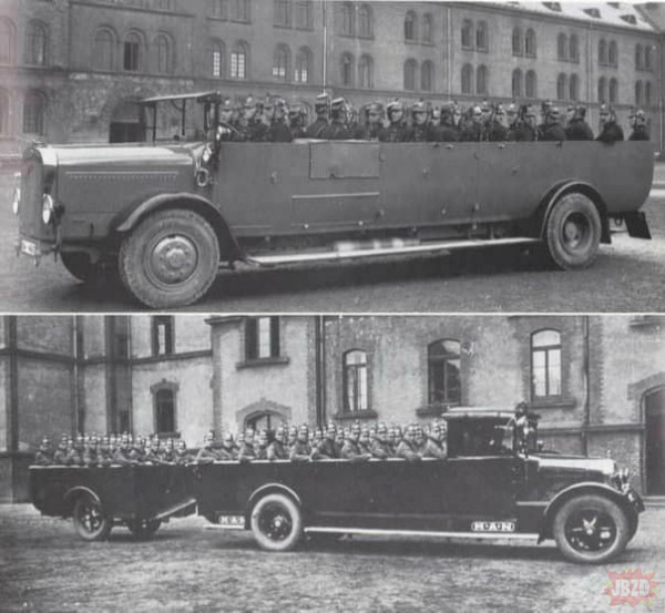 Samochody niemieckiej policji 1920-30r.