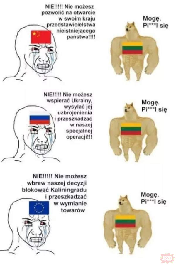 Litwa jest wolna, Litwa nie Pana