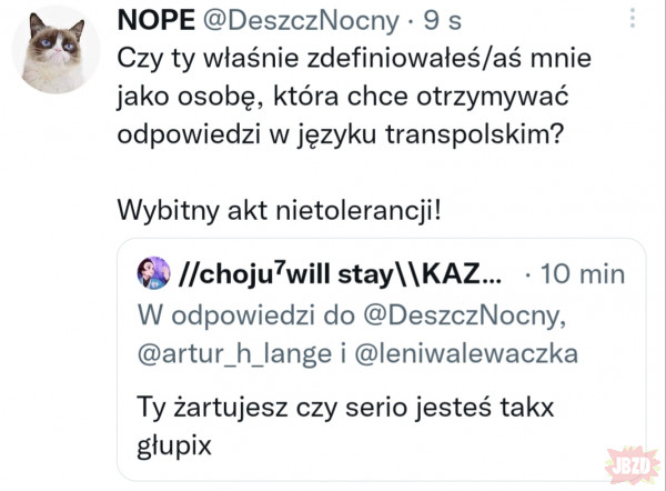 Będąc lewakiem wnerwiają mnie zaimkowicze kaleczący język polski w imię wyimaginowanej równości