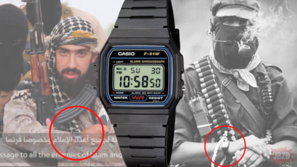 Casio F91W, czyli zegarek terrorysów