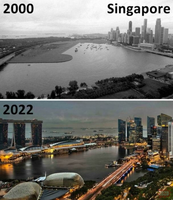 Singapur w dwie dekady