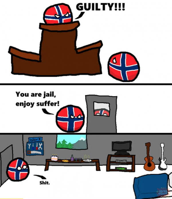 przejebane mają w tej norwegii