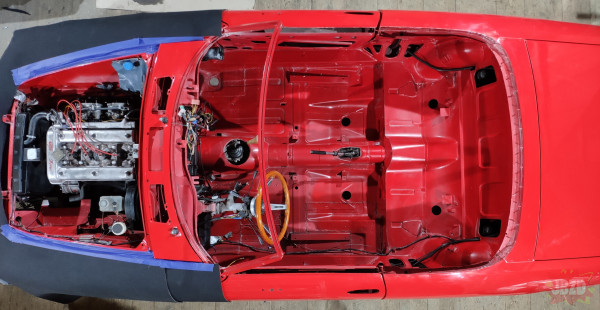 Renowacja Alfy Spider S3 Aerodynamica.