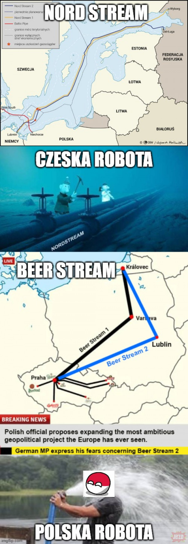 Beer Stream polski scenariusz - Koloryzowane