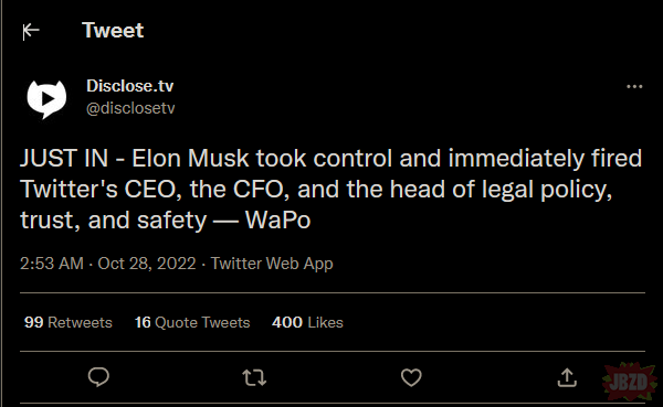 Elon zabrałsięod razu za porządki