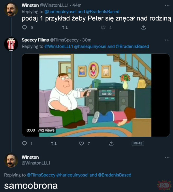 Peter nie zrobił nic złego