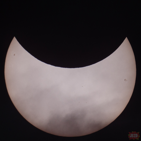 Zdjęcia z zaćmienia Słońca 25.10.2022