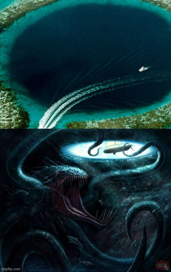 Great Blue Hole – Największa dziura w oceanie i potwór Lusca