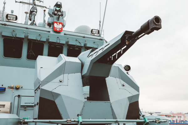 Polski Okrętowy System Uzbrojenia OSU-35K na nowym okręcie ORP Albatros