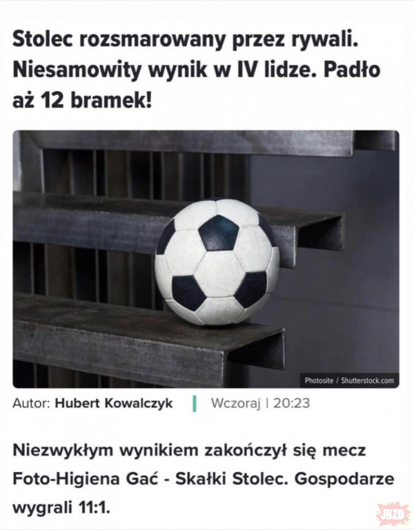 Stan polskiej piłki