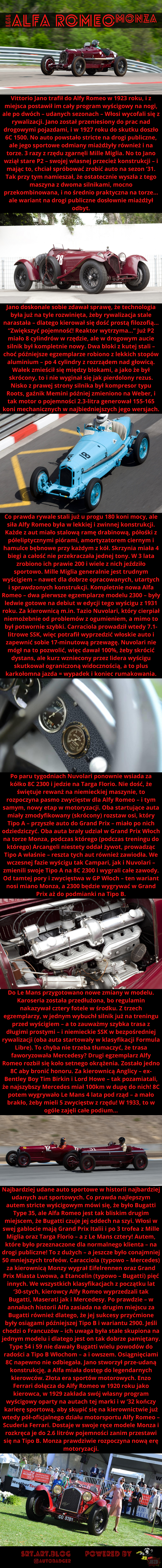 Alfa Romeo 8C 2300 Monza [1931]