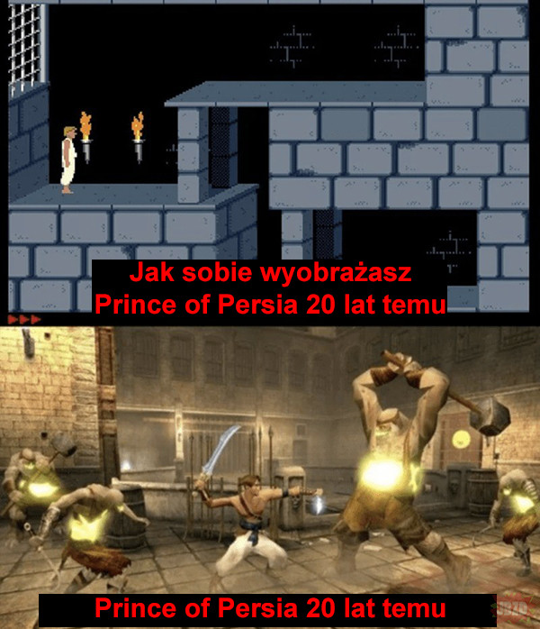 Prince of Persia 20 lat temu