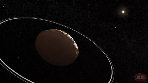 Odkryto dzięki JWST asteroidę która ma pierścień z zamrożonej wody jak Saturn