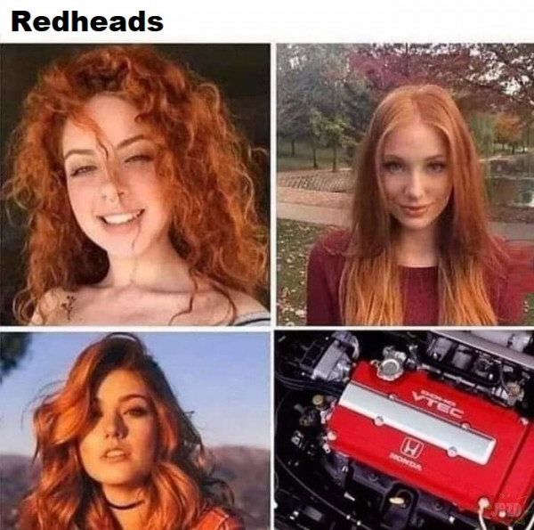 Czerwone głowy