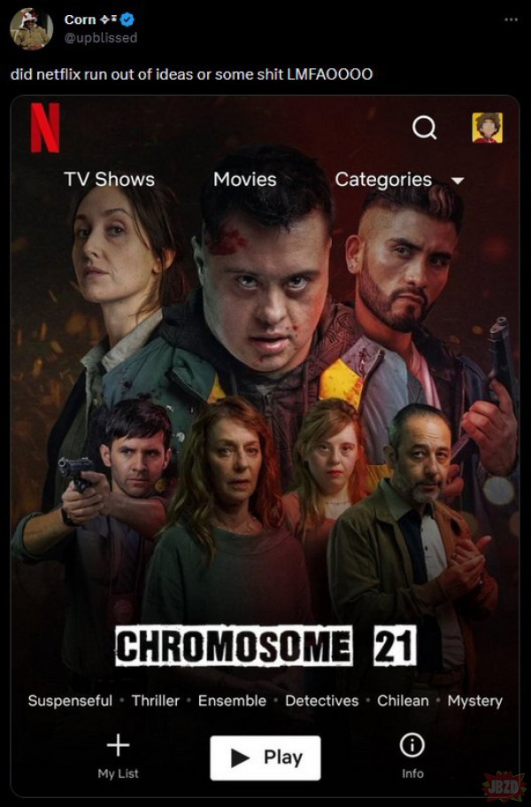Netflix jest już parodią samego siebie XD