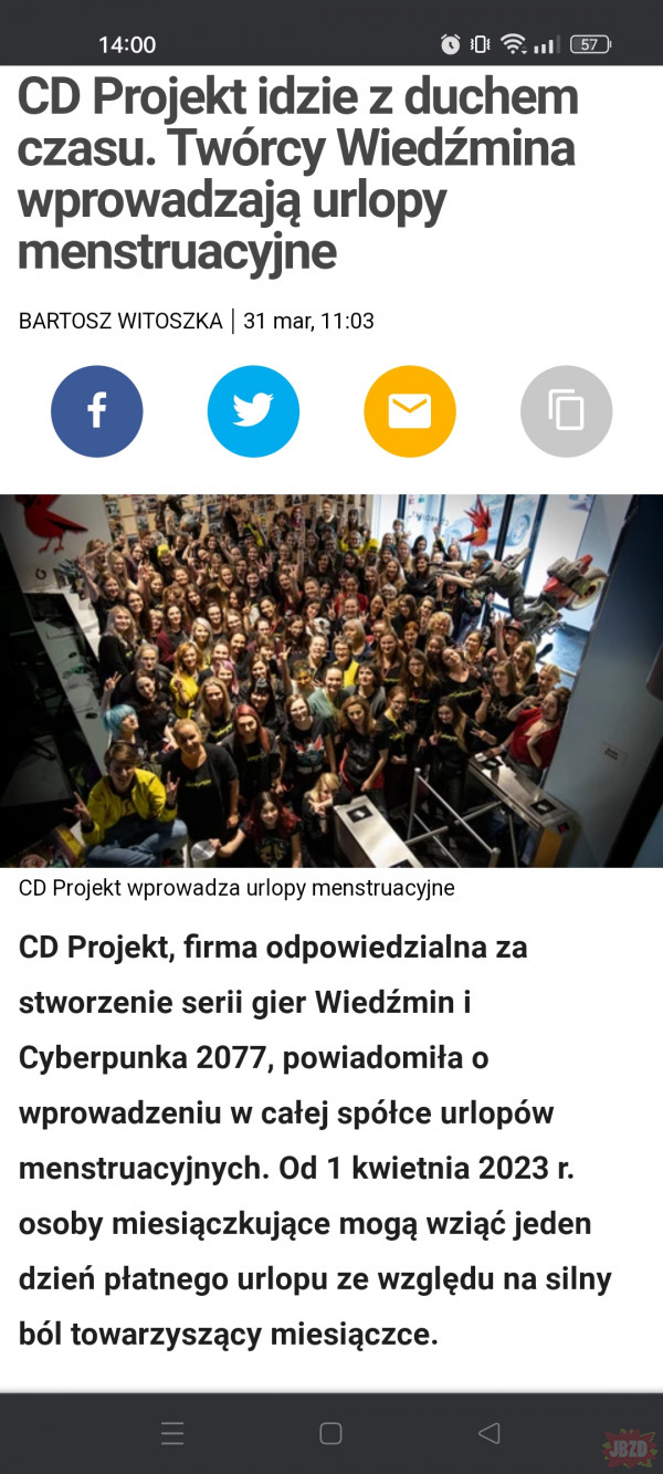 CD Projekt i kolejny sukces...