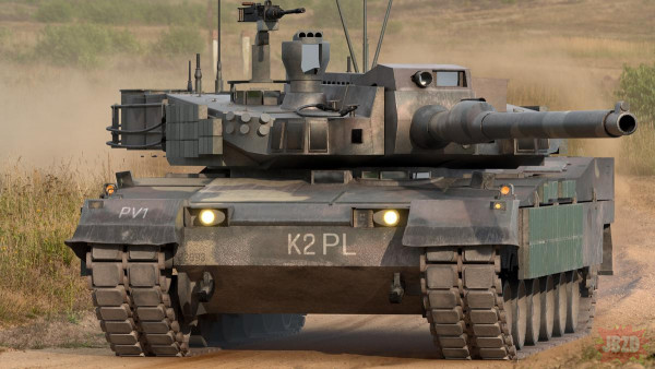 Przypominam, że Polska  złożyła zamówienie na 1000 czołgów K2