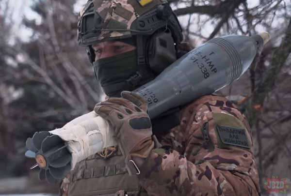 Co za ciekawa amunicja to te słynne napisy Ukraińskie ale po łacinie ?
