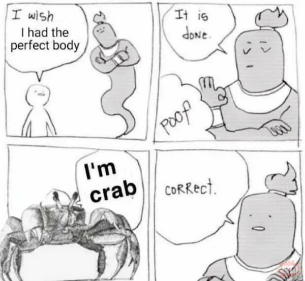 perfect crab